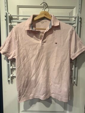 Tommy Hilfiger Classic Pink Polo Shirt